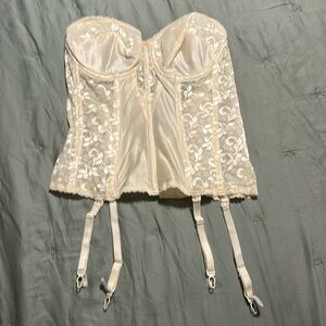 Off-white Lace Bustier